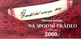 Dárková poukázka 
